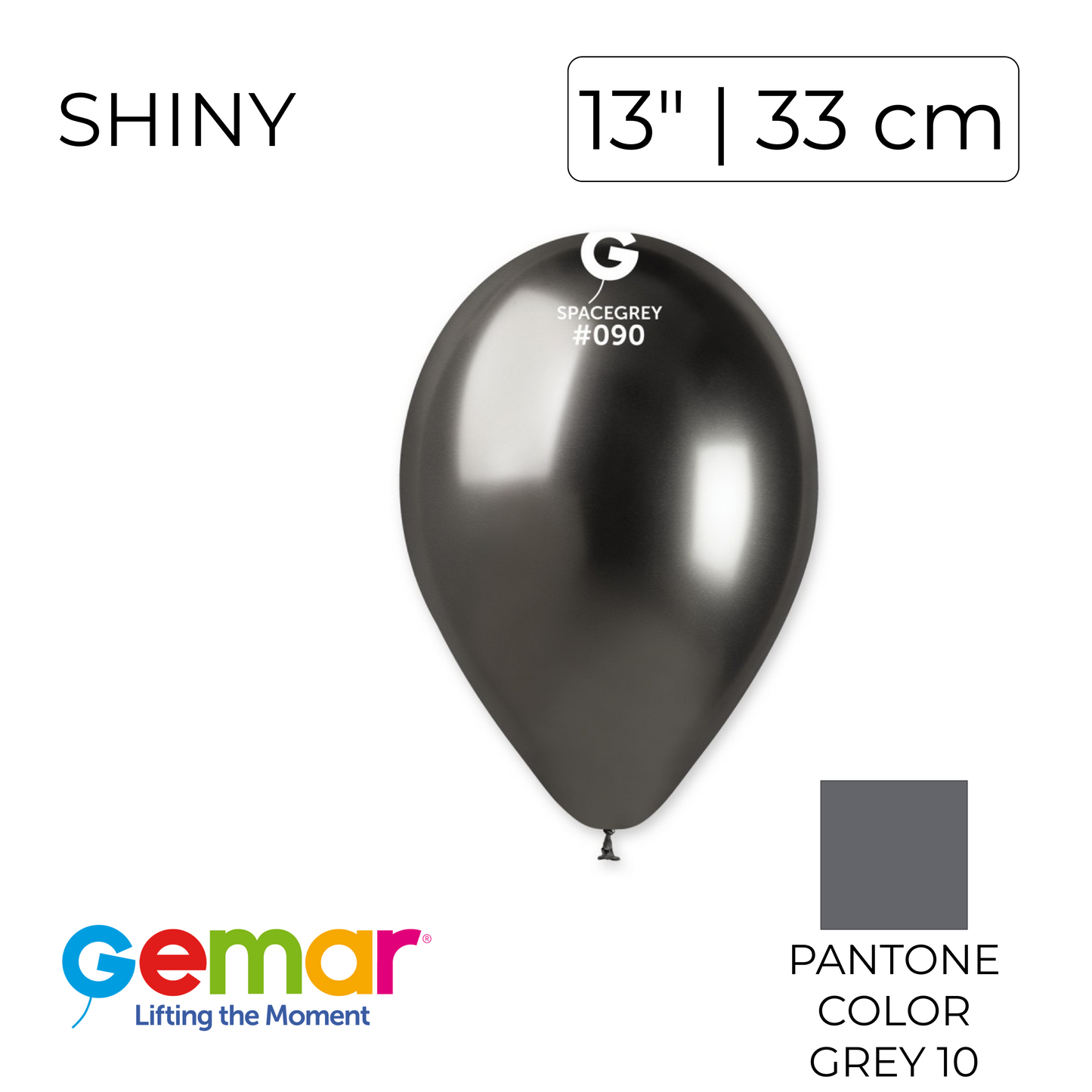 Gemar 113" | Shiny 090 Space Grey (50 pcs)