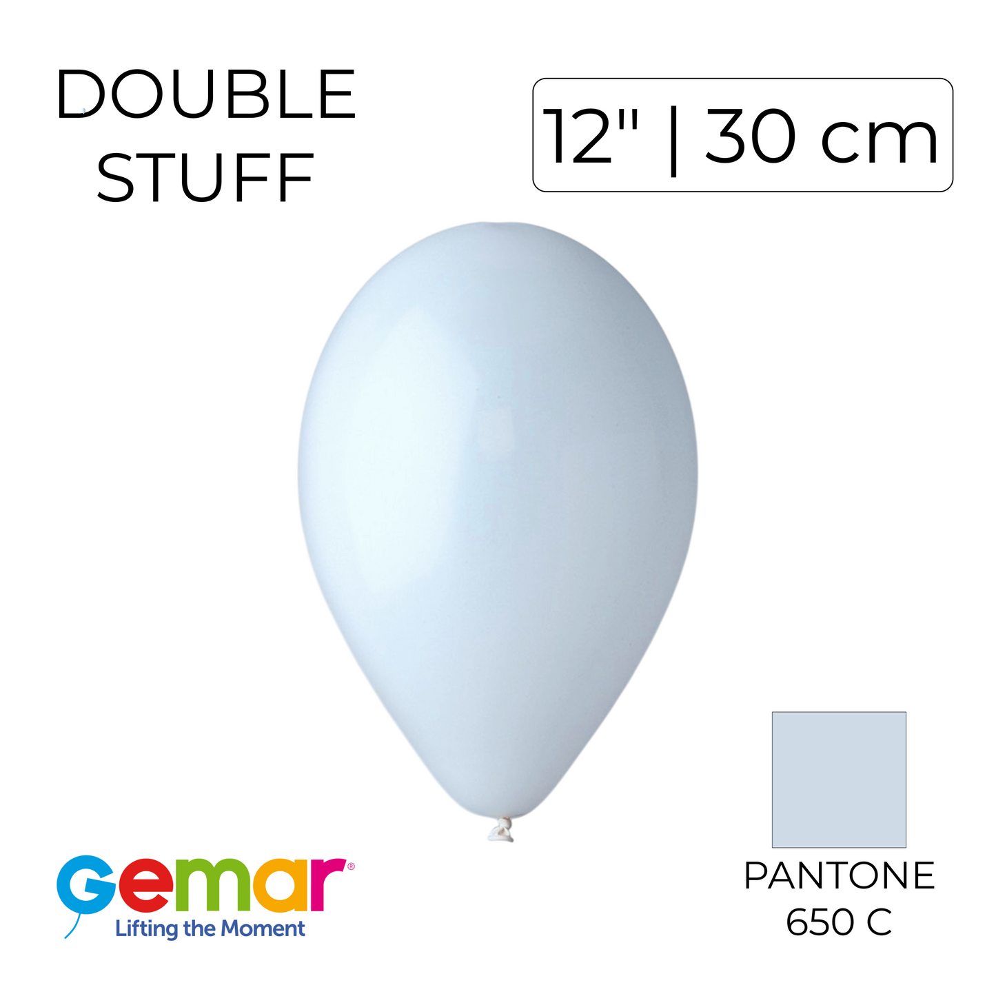 Double Stuff Gemar 12” Smoke | 070 in 001 (25 pcs)