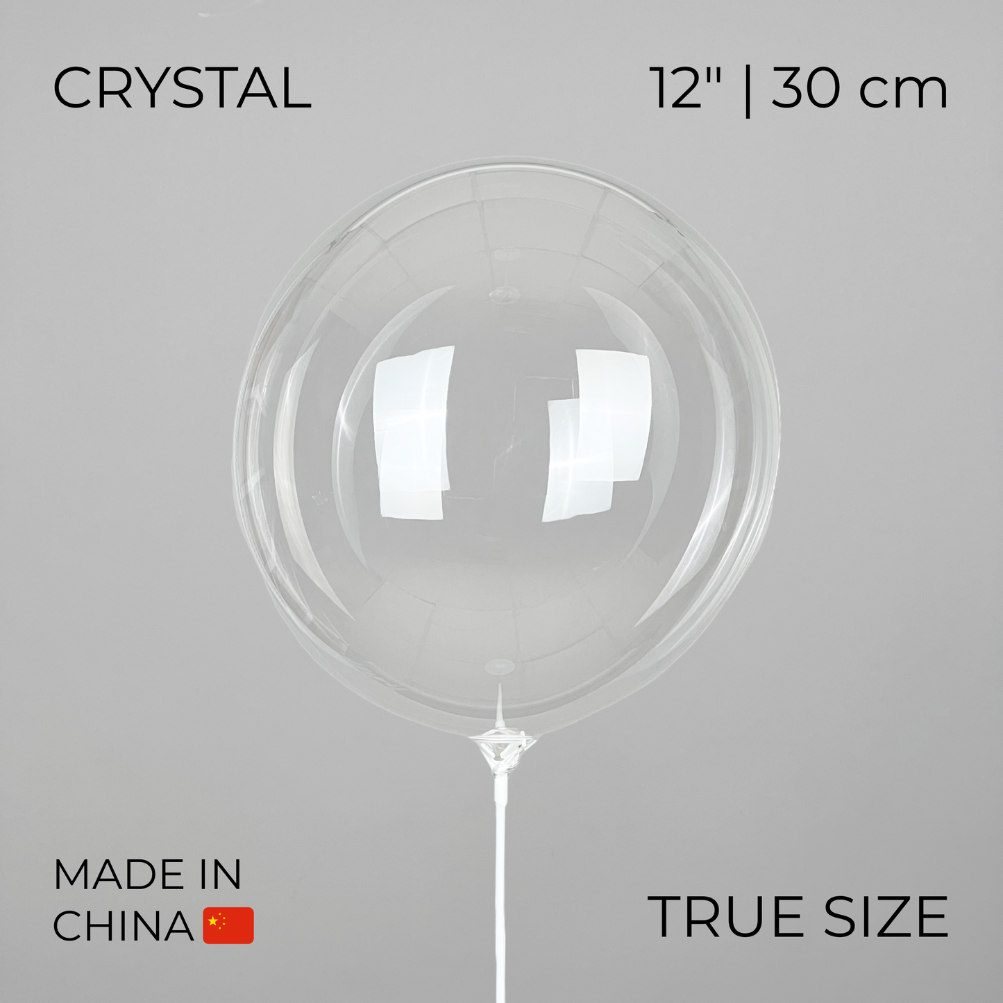 Bobo PVC Balloon True Size 12" | China (10 pcs)