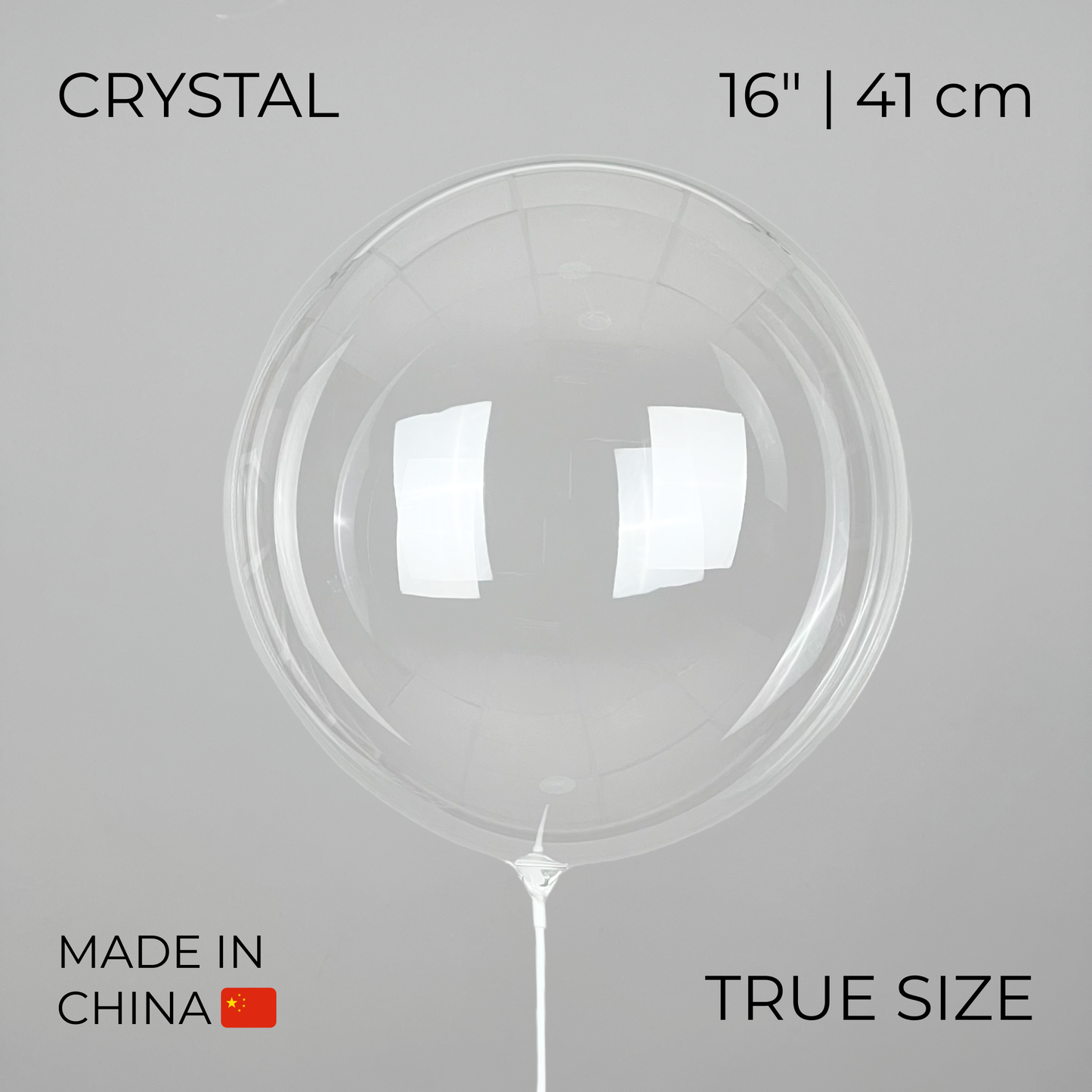 Bobo PVC Balloon True Size 16" | China (10 pcs)