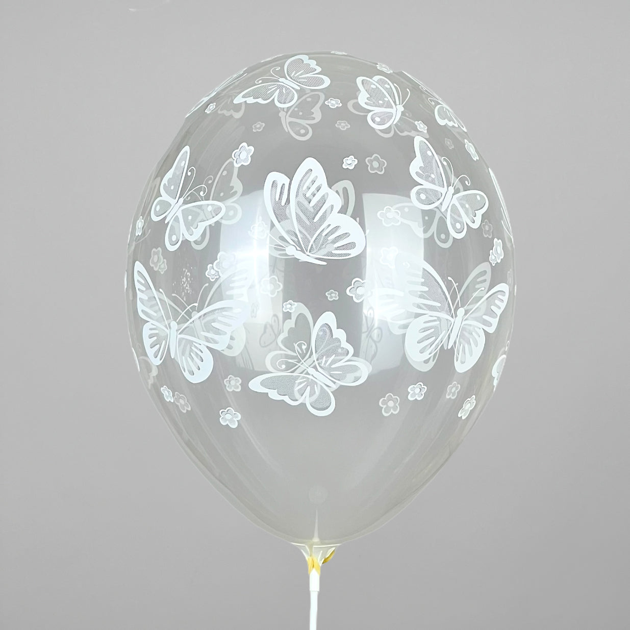 Print 274 Belbal 12” | “White Butterflies on a Transparent” (1 pc)