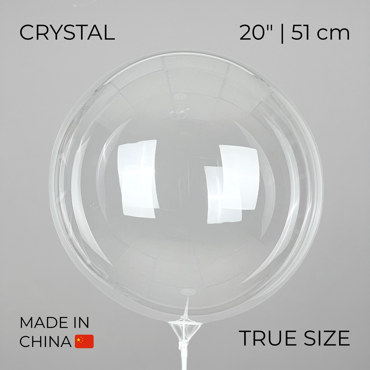 Bobo PVC Balloon True Size 20" | China (10 pcs)