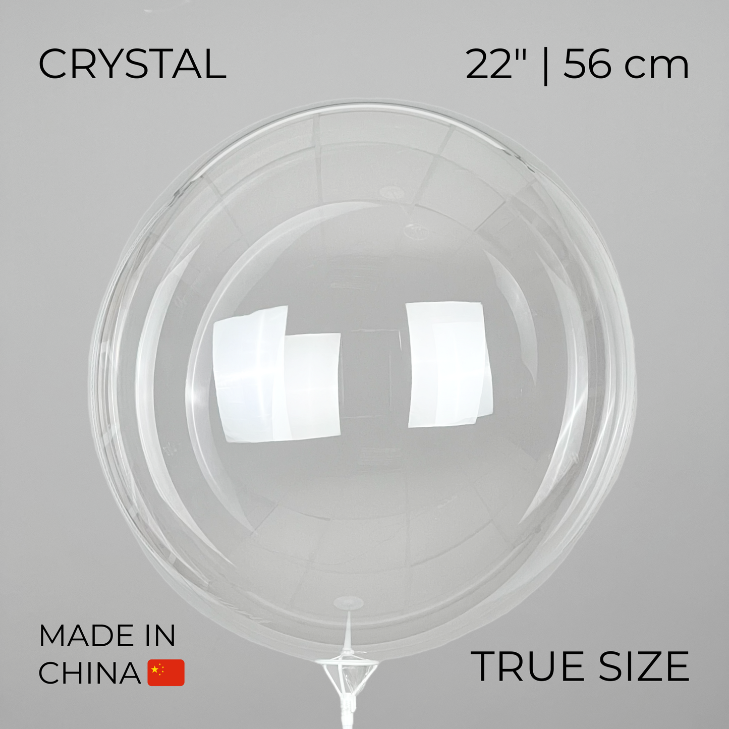 Bobo PVC Balloon True Size 22" | China (10 pcs)