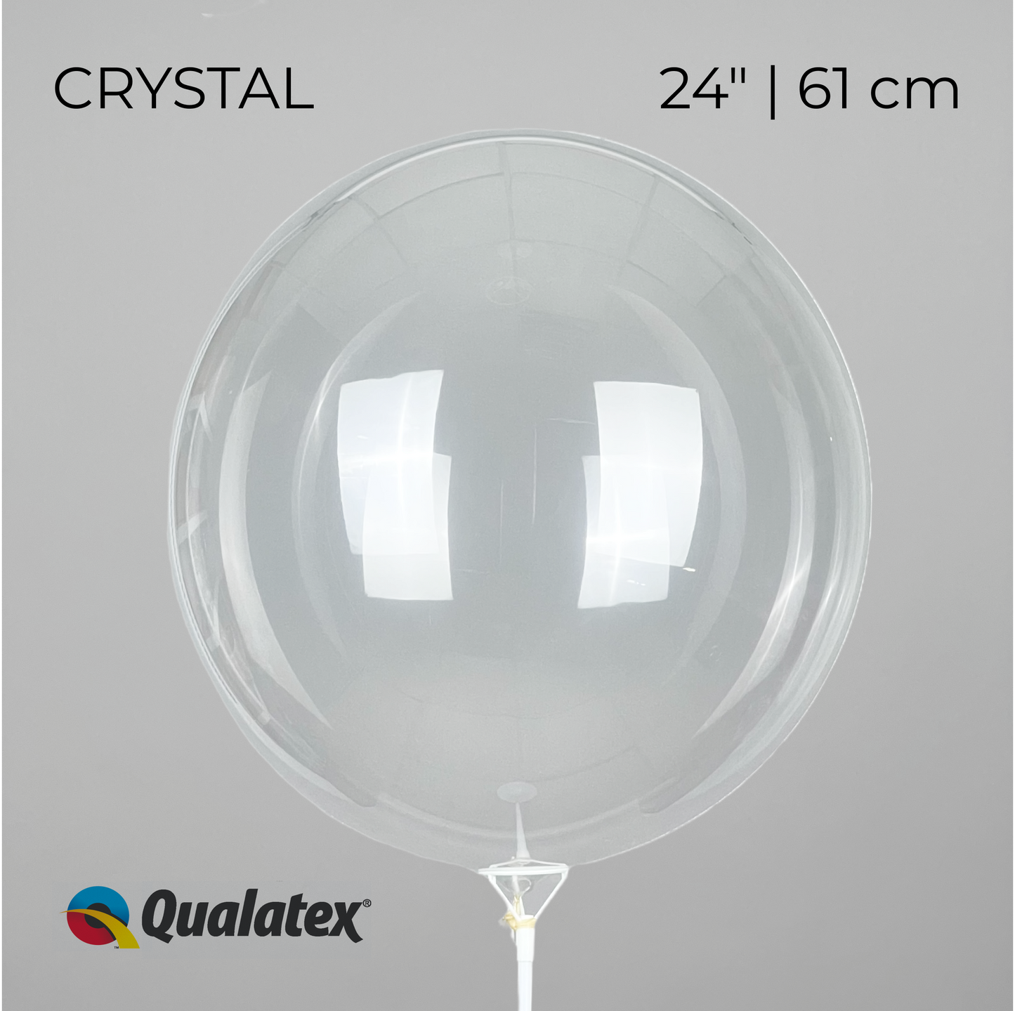 Bubble Balloon Qualatex 24" | USA (1 pc)