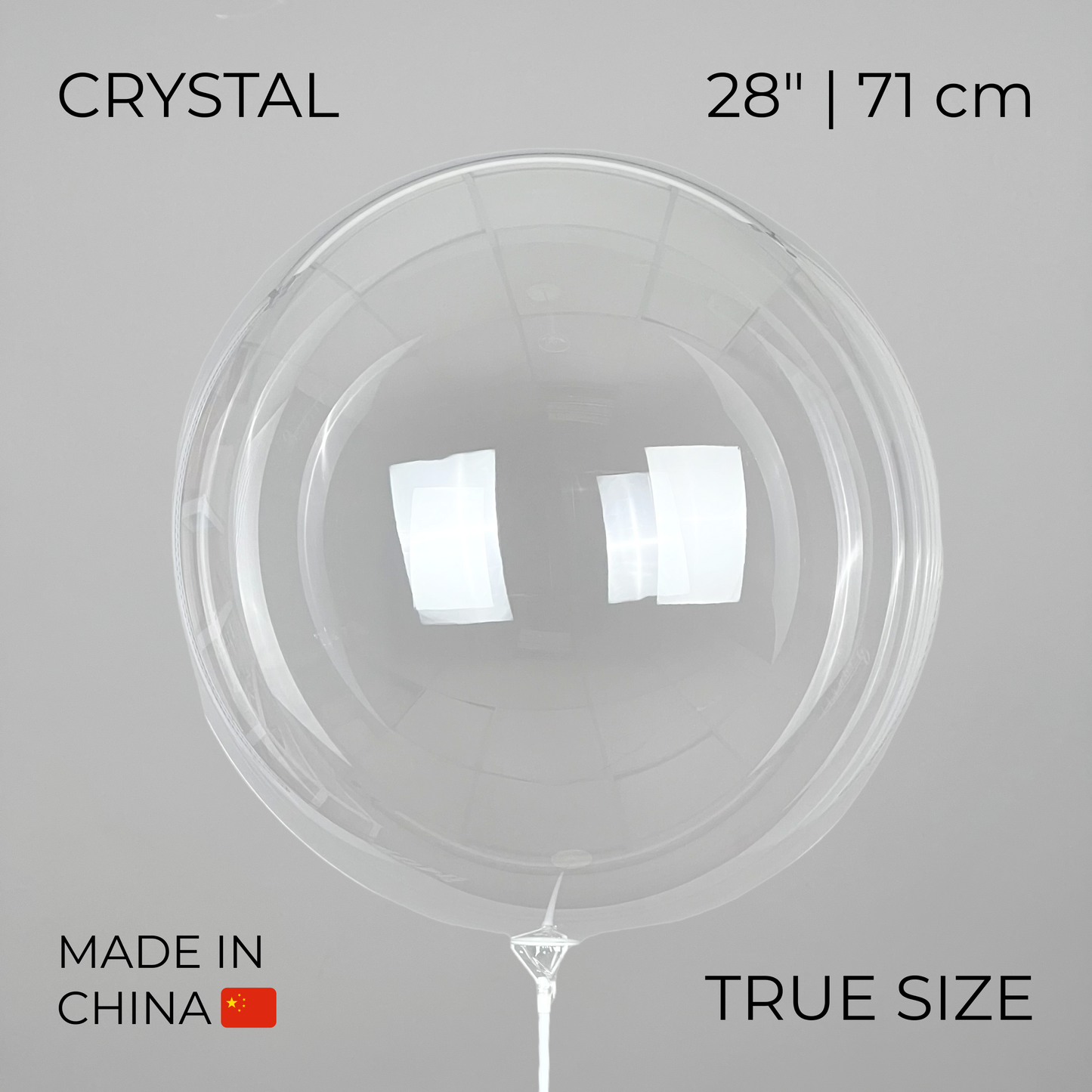 Bobo PVC Balloon True Size 28" | China (10 pcs)