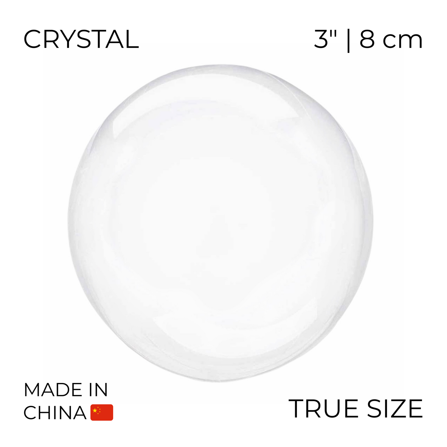 Bobo TPE Balloon True Size 3" | China (10 pcs)
