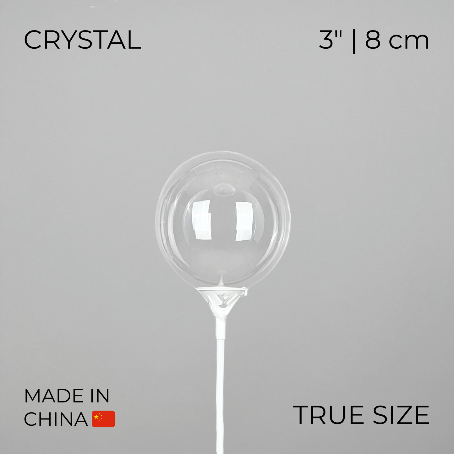 Bobo TPE Balloon True Size 3" | China (10 pcs)