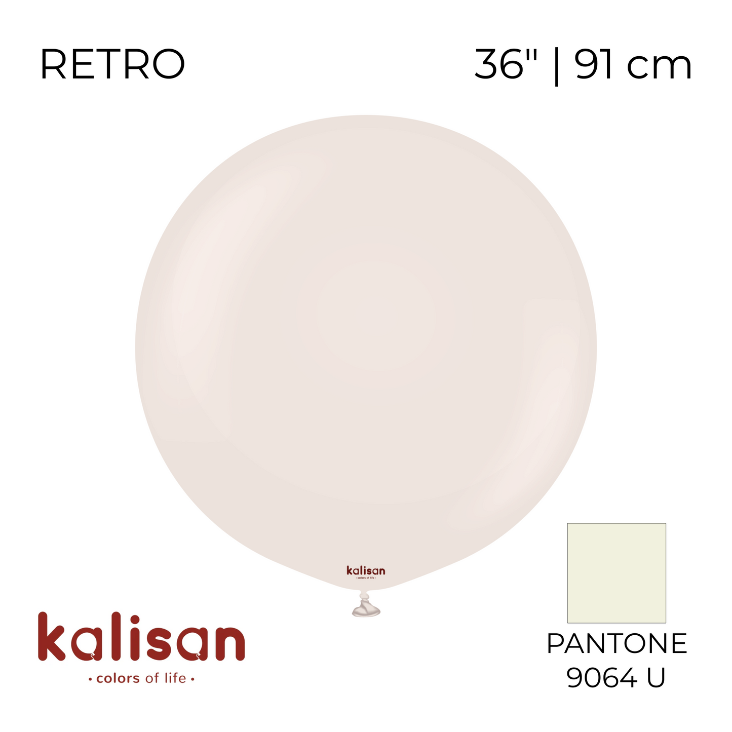Kalisan 36" | Retro 05 White Sand (1 pc)