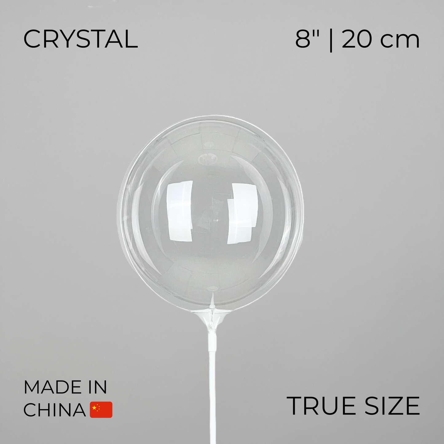 Bobo TPE Balloon True Size 8" | China (10 pcs)