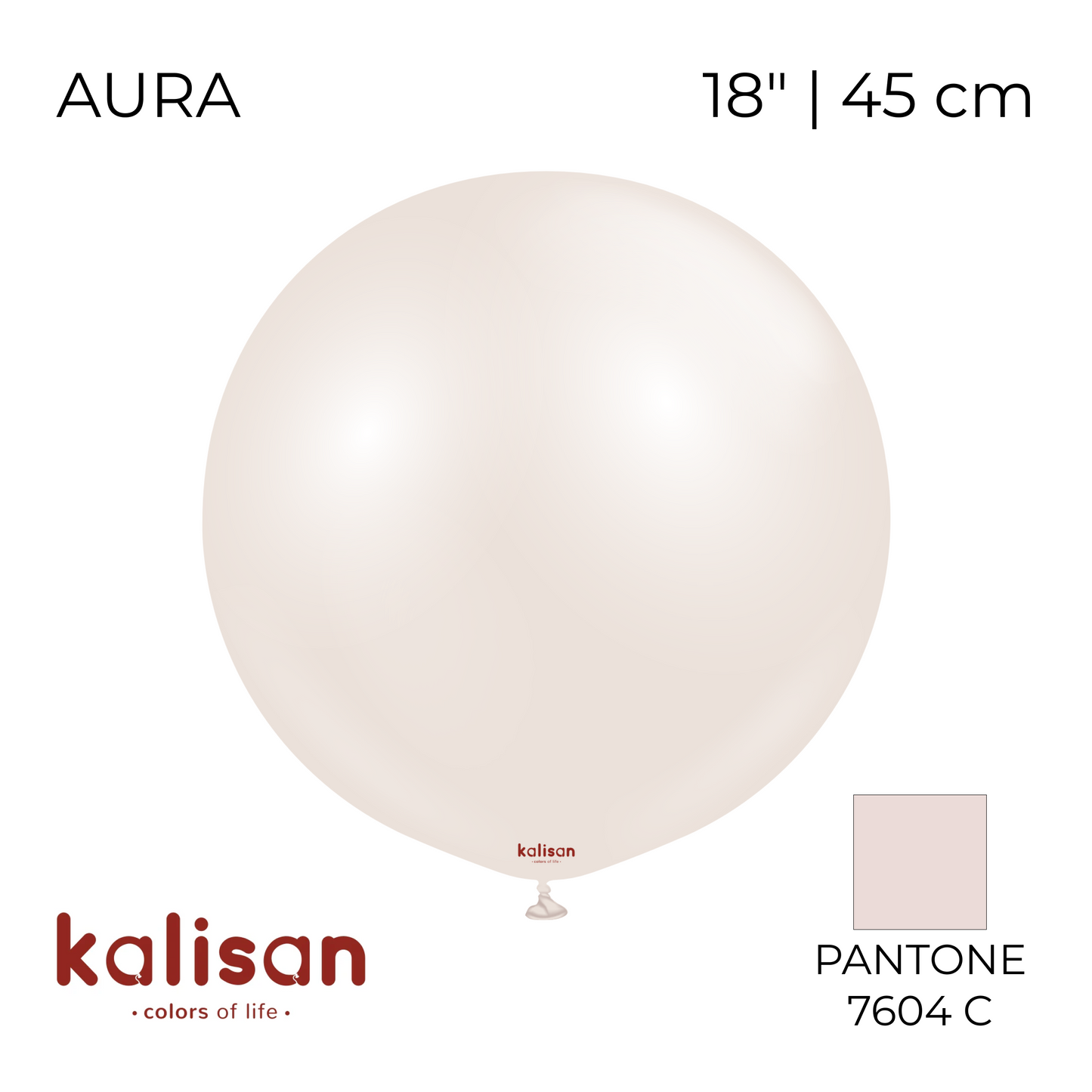 Kalisan 18" | Aura 120 Beige Cream (25 pcs)