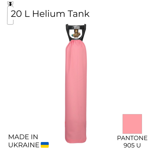 Helium Tank Cover 20L |  Pink (1 pc)