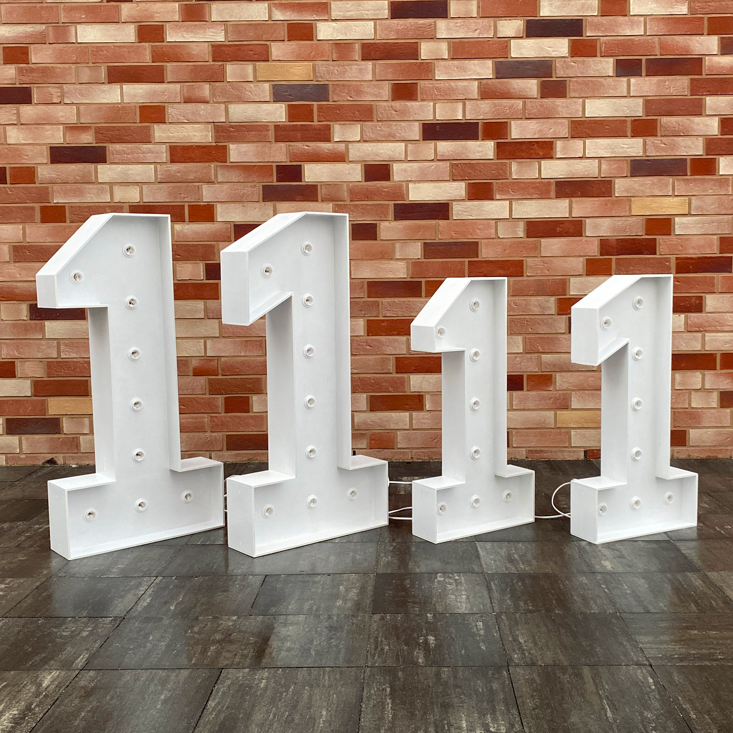 Wooden Number "1" (1pc)