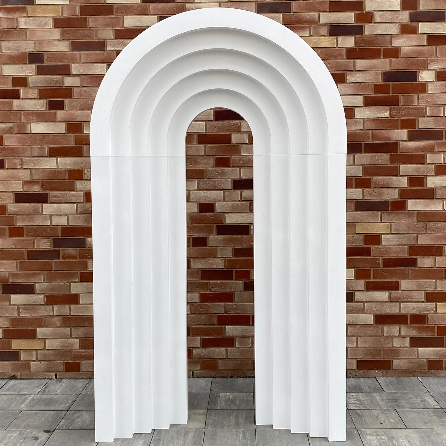 3D Layerd Wooden Arch | 5-Tier - Painted (1pc)