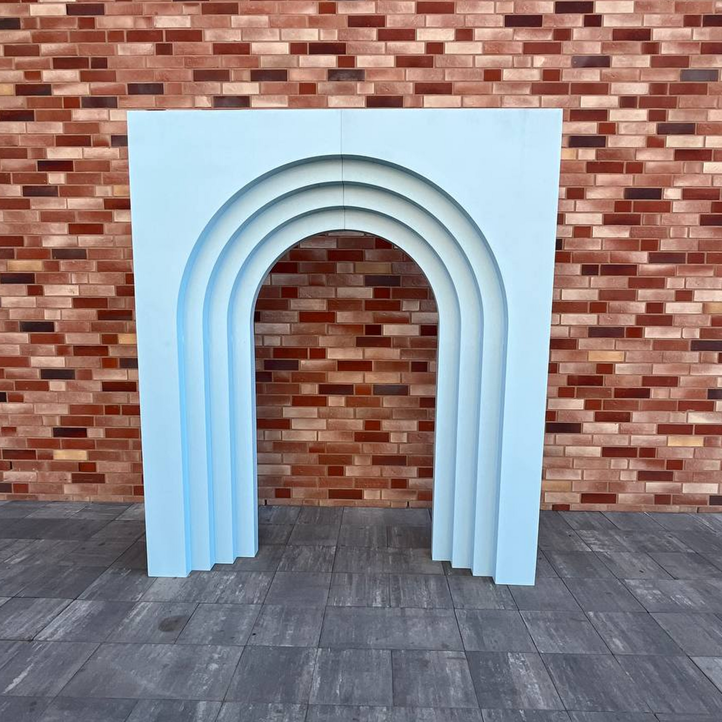 3D Wooden Square Arch | 4-Tier - Painted (1 pc)