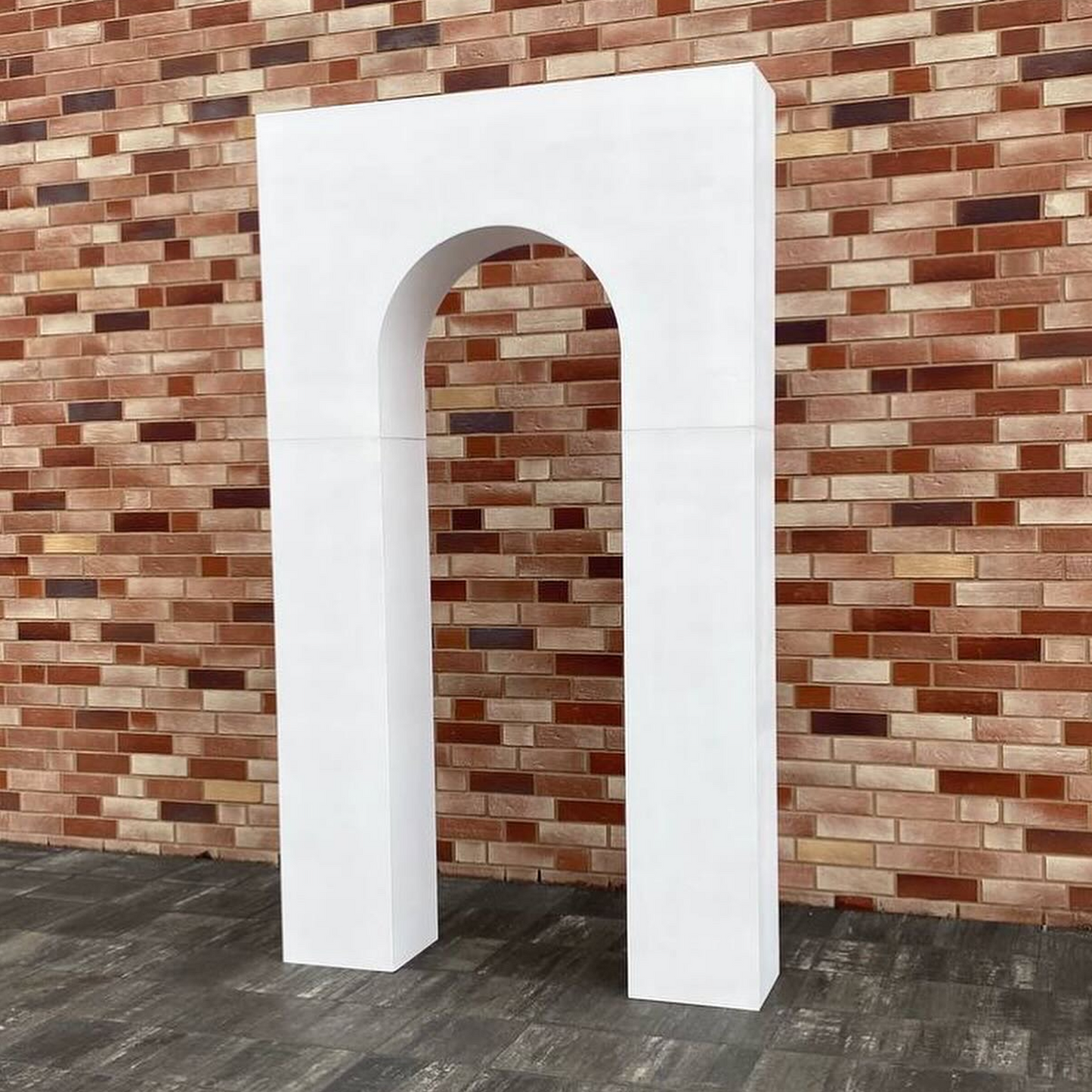 3D Wooden Square Arch - Painted (1 pc)