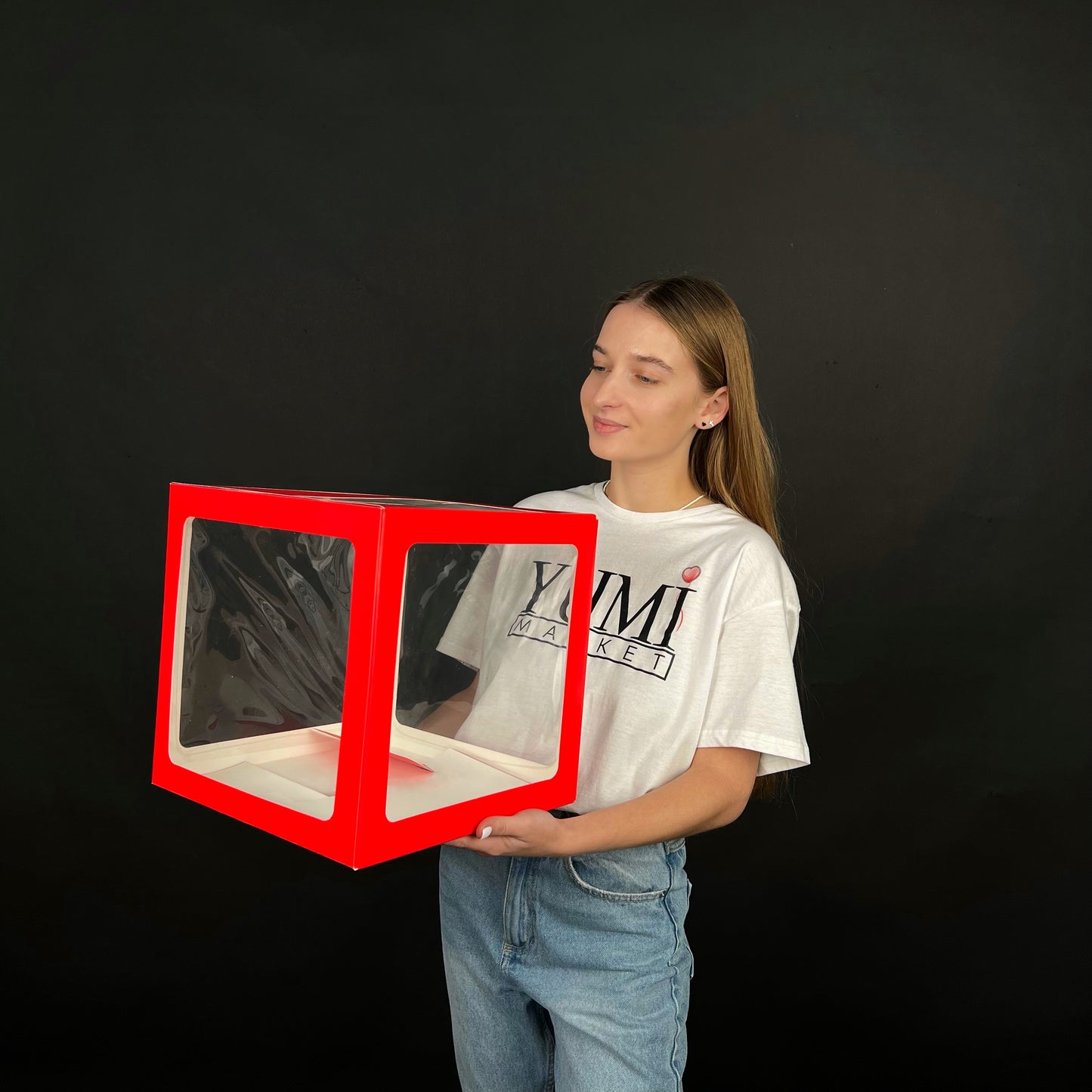 Balloon Box 30 cm | 12" - Red (1 pc)