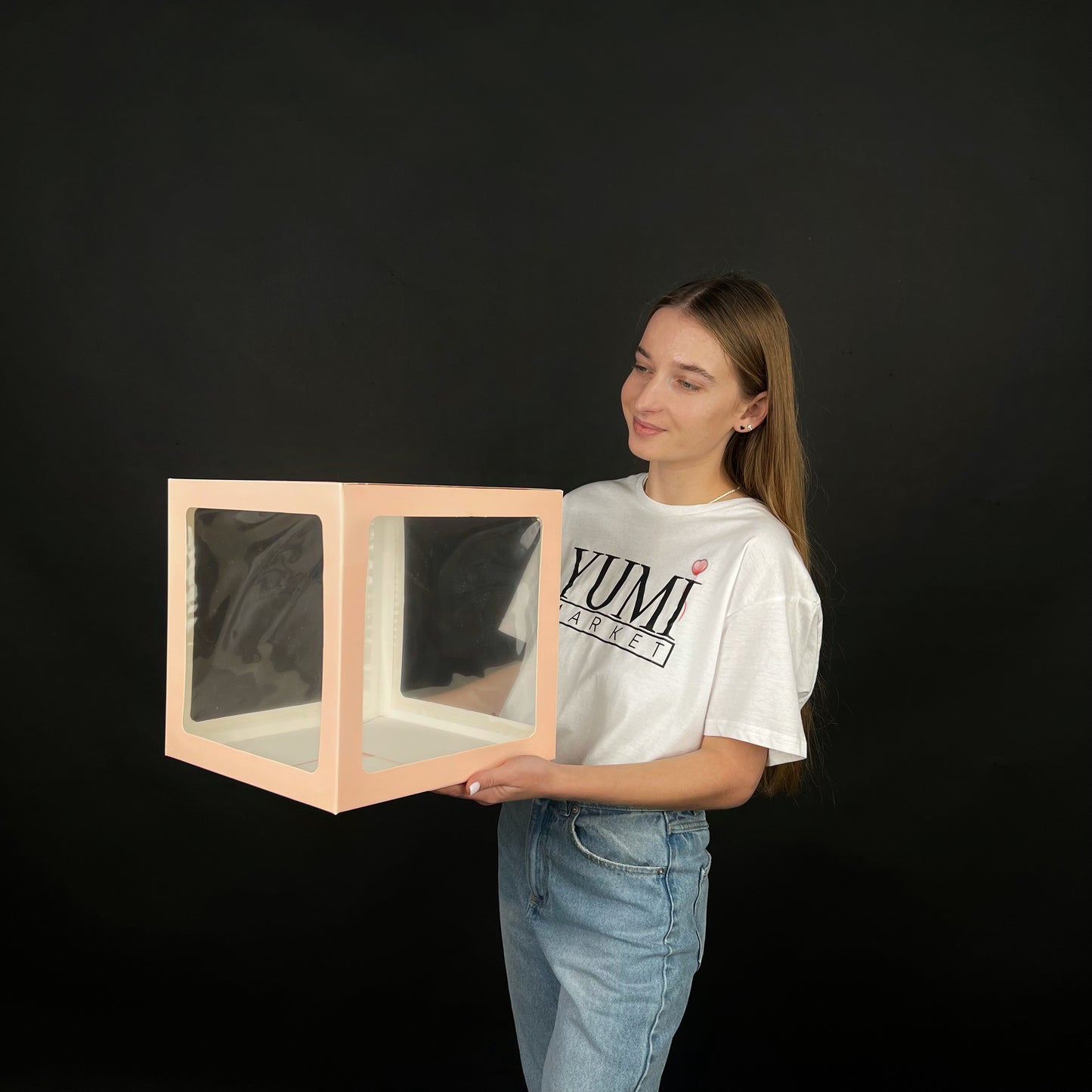 Balloon Box 30 cm | 12" - Peach (1 pc)