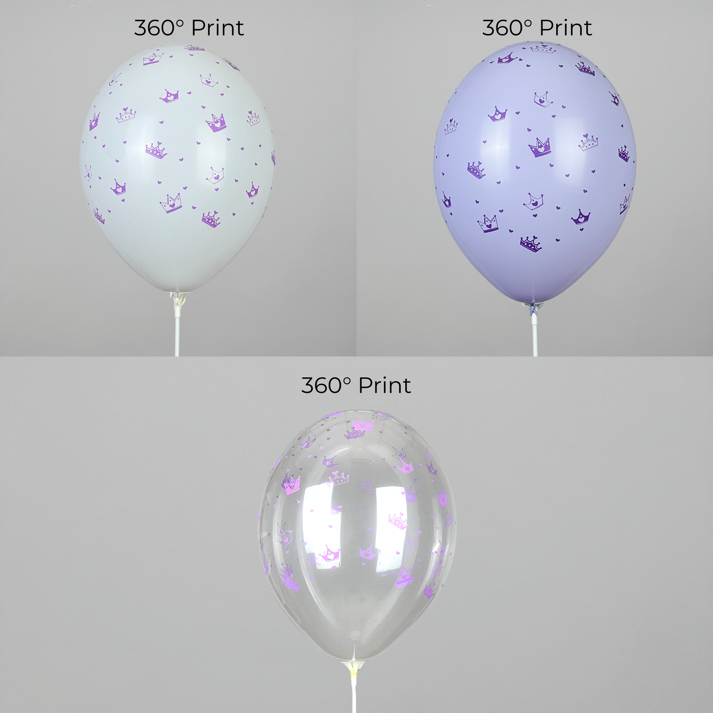 Print 072 Belbal 12” | “Lilac Crowns” - Assorted (1 pc)