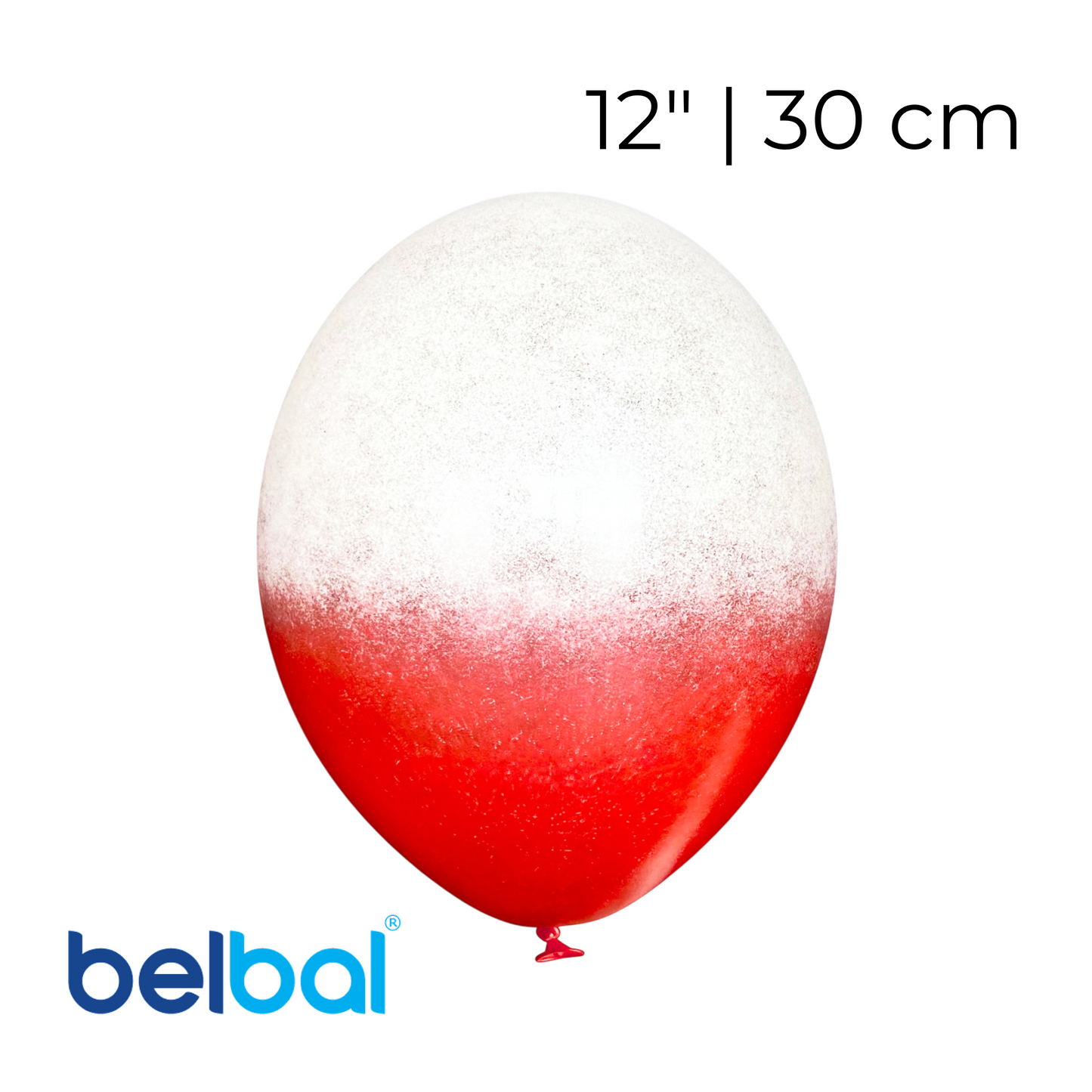 Print 260 Belbal 12" | Ombre White and Red (1 pcs)