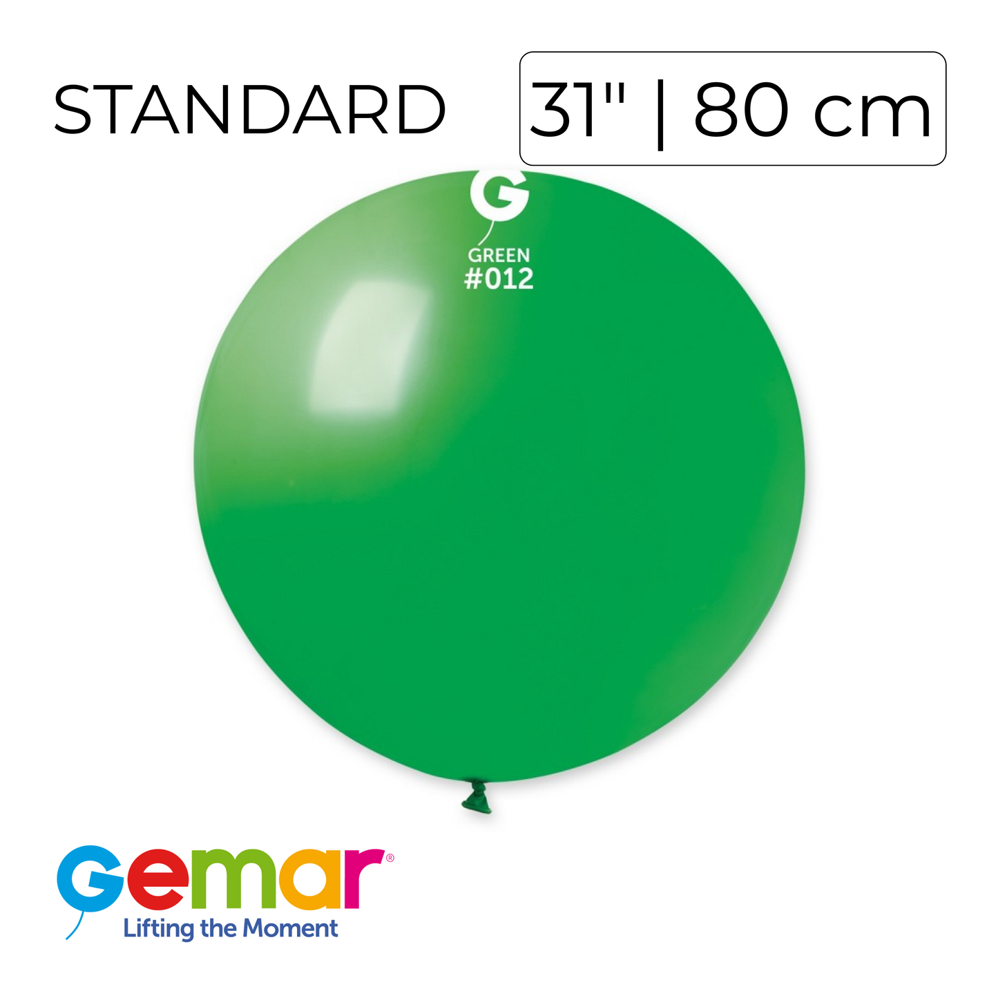 Gemar 31" | Standard 012 Green (10 pcs)