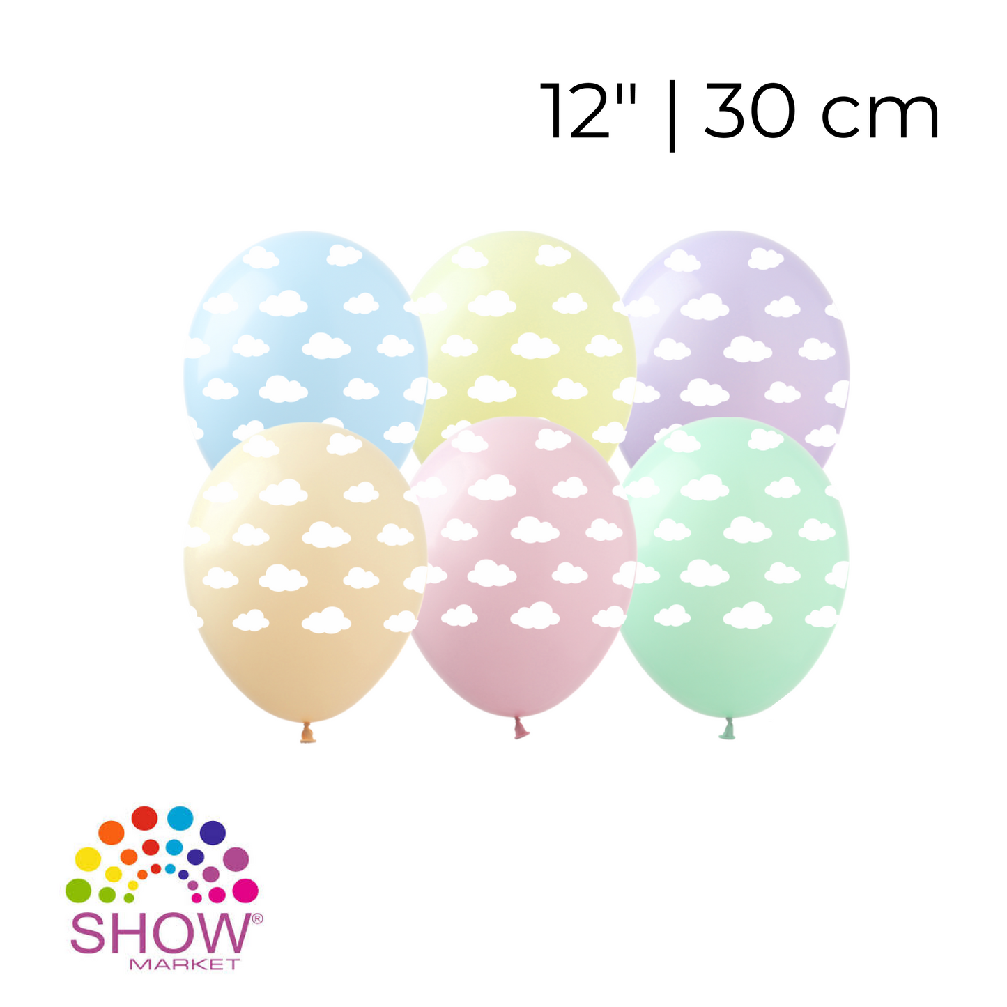Print 055 Art-show 12” | “Clouds” - Assorted (1 pc)