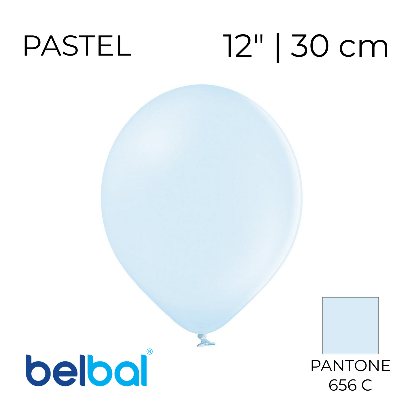 Belbal 12” | Pastel 449 Ice Blue (50 pcs)