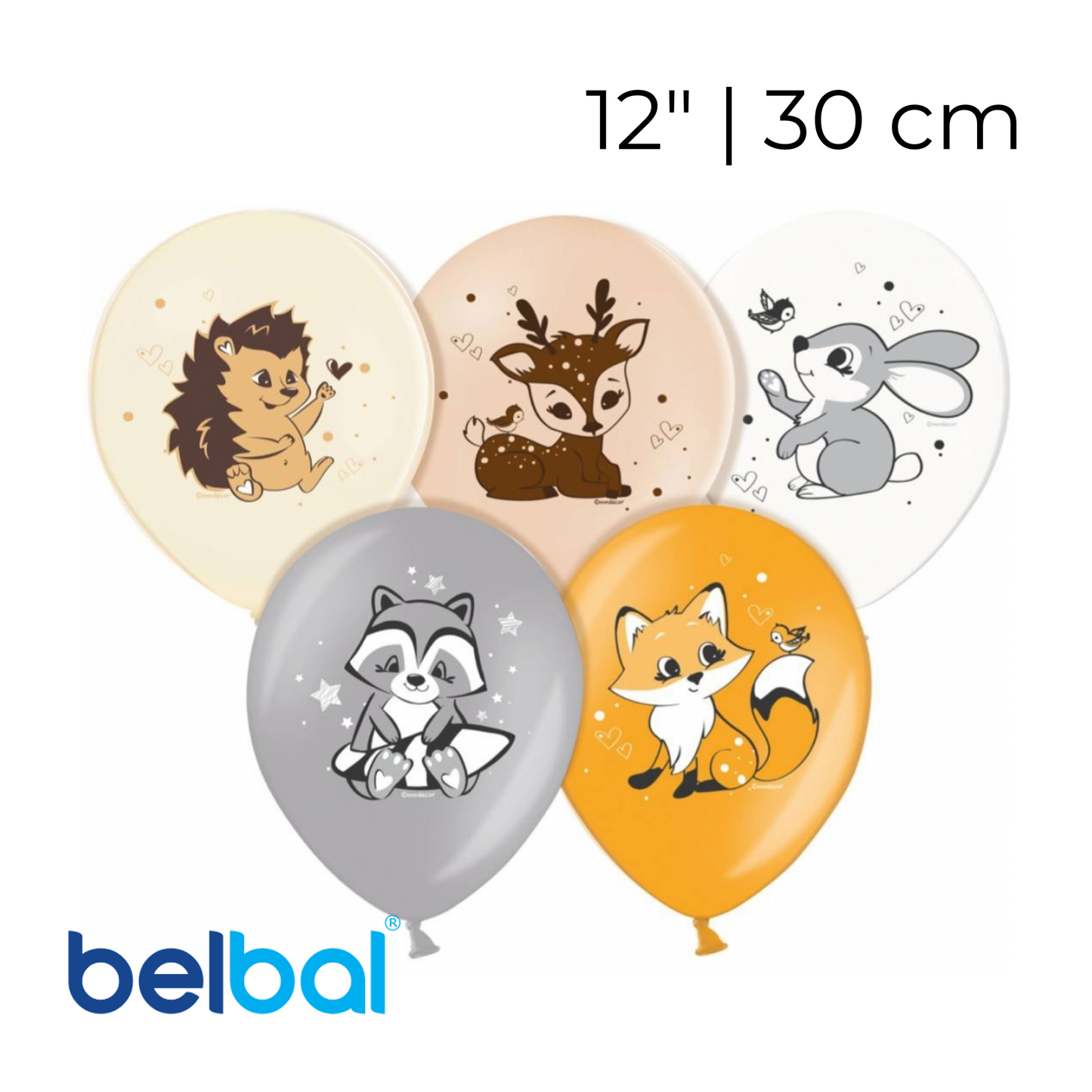 Print 141 Belbal 12” | “Forest Animals” - Assorted (1 pc)