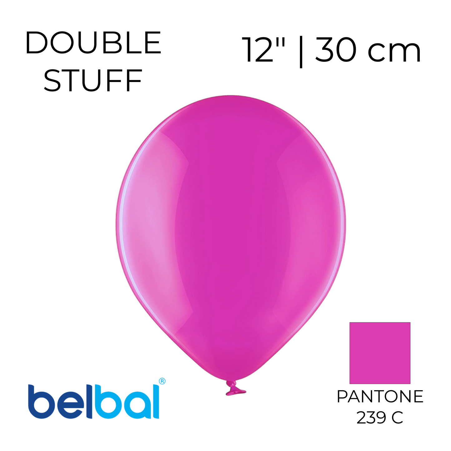 Double Stuff Belbal 12" Orchid | 009 in 034 (25 pcs)