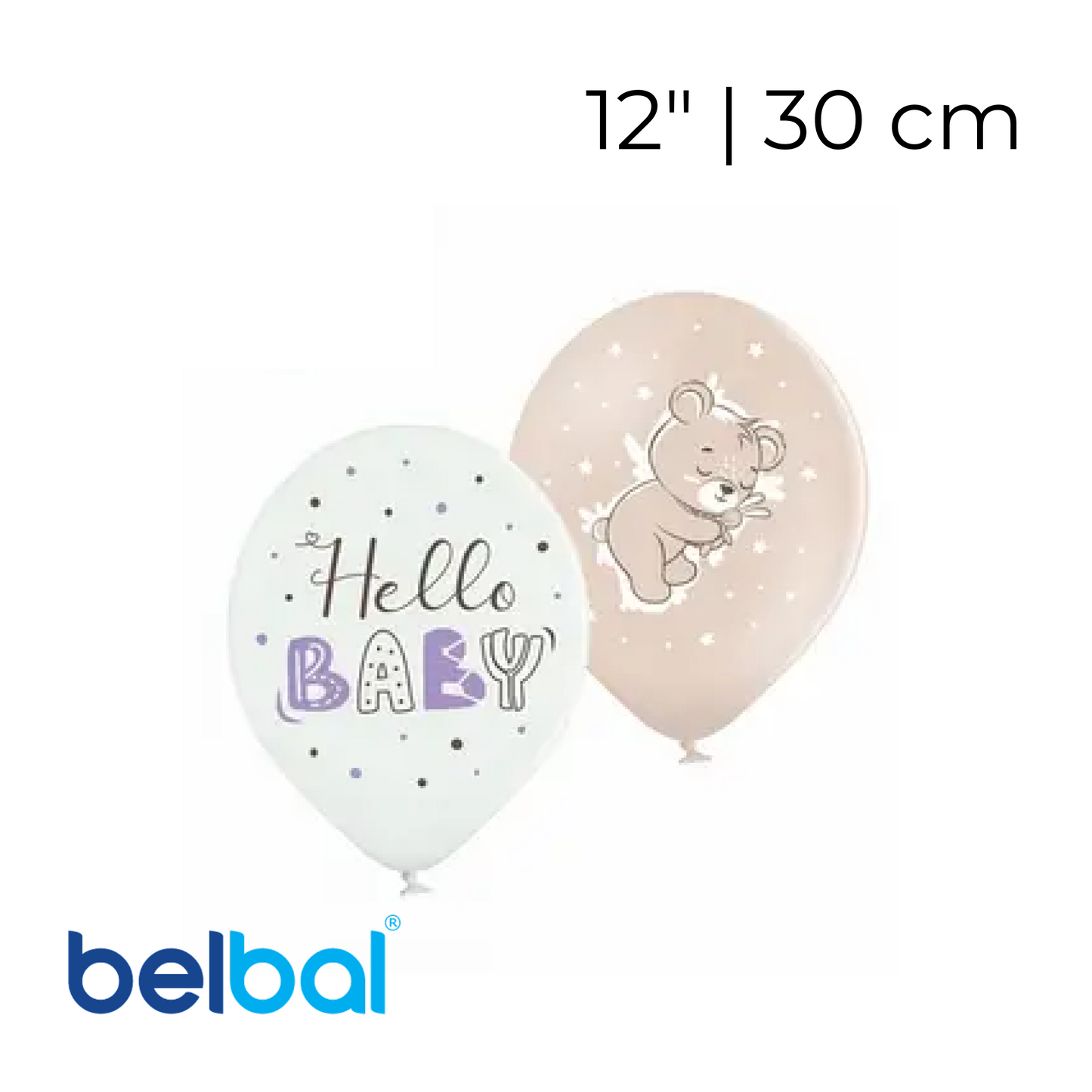 Print 190 Belbal 12” | “Hello baby” - Assorted (1 pc)