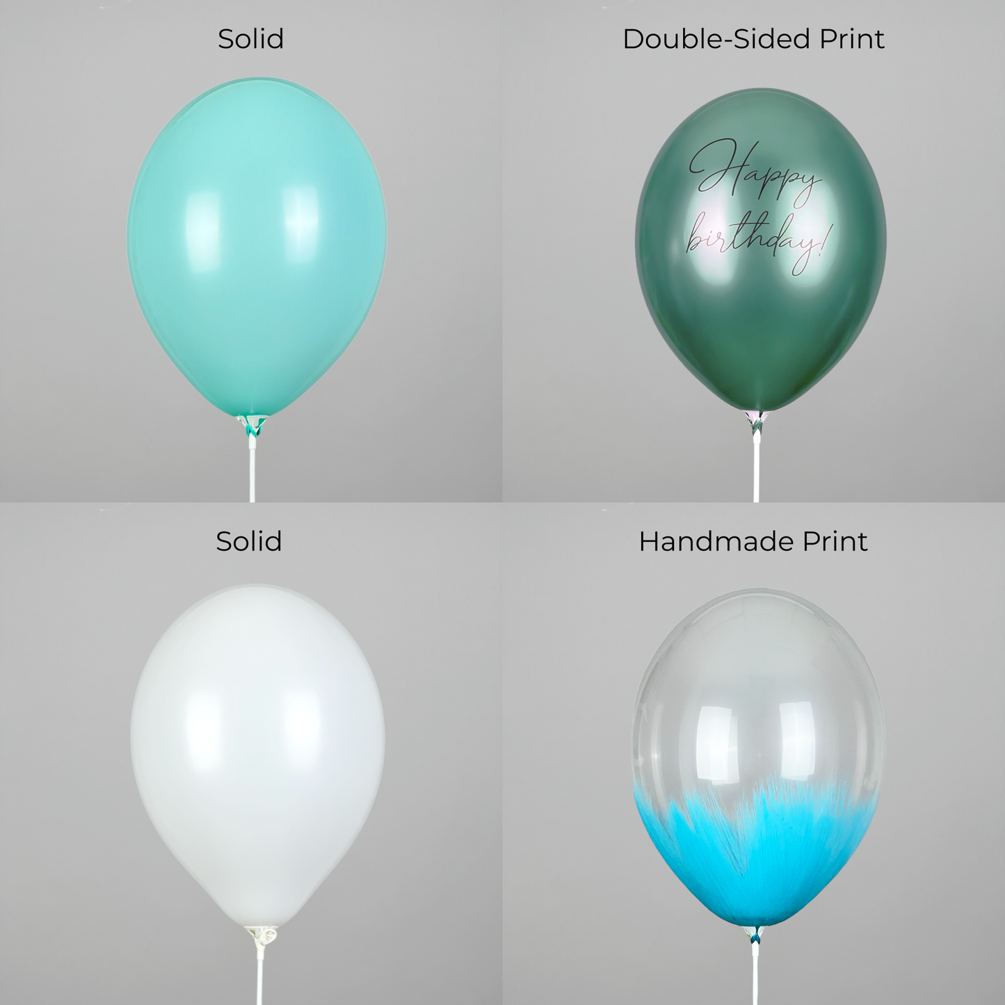 Belbal 12” | “Happy birthday- Tiffany ” – 06 Balloon Bouquet (10 pcs)