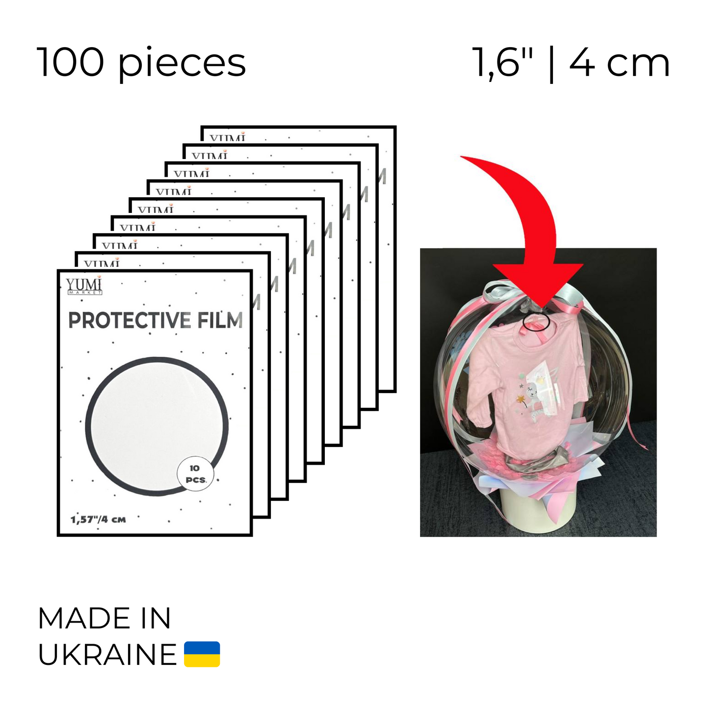 Protective Film - Transparent (100 pcs)