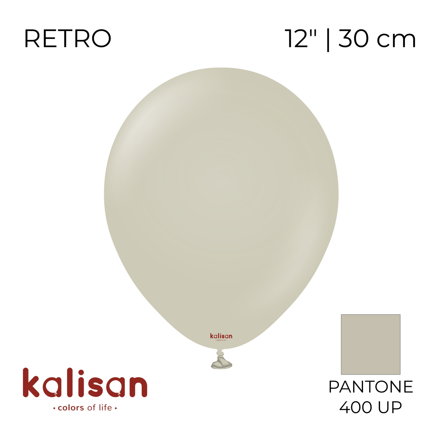 Kalisan 12" | Retro 53 Stone (100 pcs)