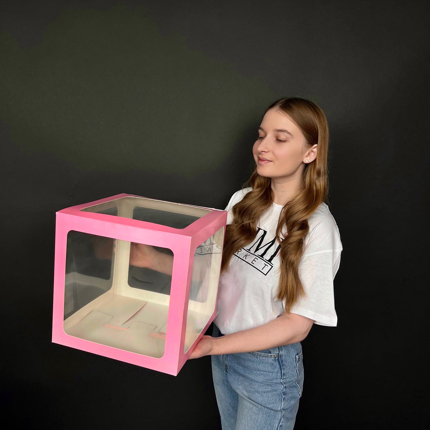 Balloon Box 30 cm | 12"  - Pink (1 pc)
