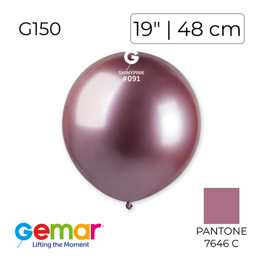 Gemar 19" | G150 Shiny 091 Pink (25 pcs)