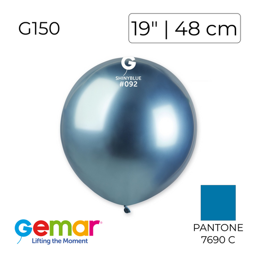 Gemar 19" | Shiny 092 Blue (25 pcs)