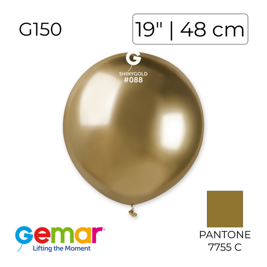 Gemar 19" | G150 Shiny 088 Gold (25 pcs)