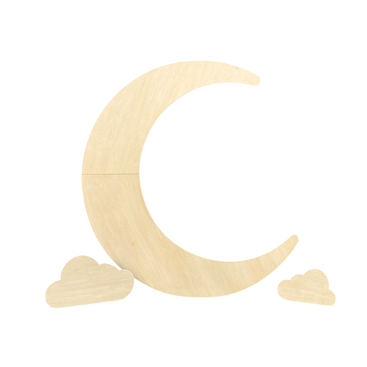Wooden Moon - Unpainted (1 pc)