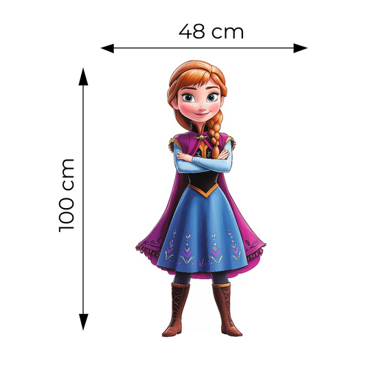 Sticker for Cardboard Cutout - Anna 100 x 48 cm (1 pc)