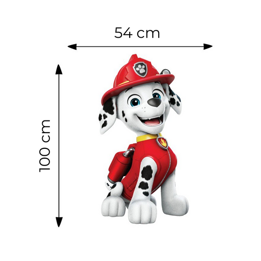 Sticker for Cardboard Cutout - Marshall 100 x 54 cm (1 pc)