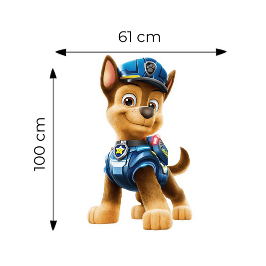 Sticker for Cardboard Cutout - Chase 100 x 61 cm (1 pc)