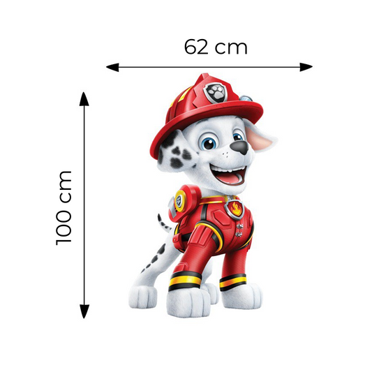 Sticker for Cardboard Cutout - Marshall 100 x 62 cm (1 pc)