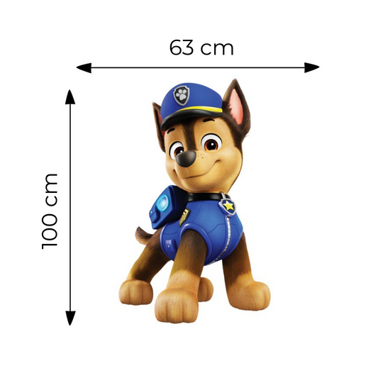 Sticker for Cardboard Cutout - Chase 100 x 63 cm (1 pc)