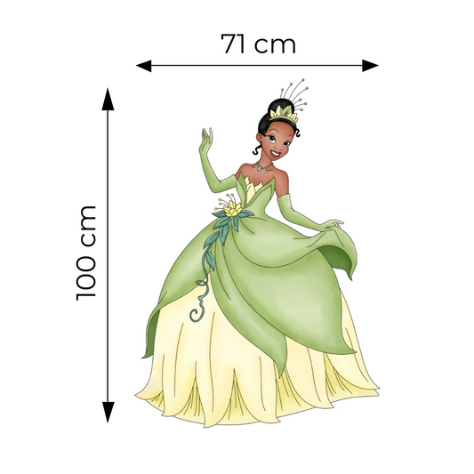 Sticker for Cardboard Cutout - Tiana 100 x 71 cm (1 pc)