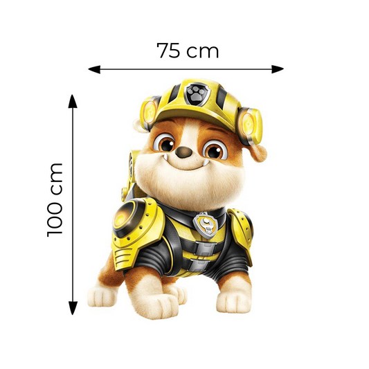 Sticker for Cardboard Cutout - Rubble 100 x 75 cm (1 pc)