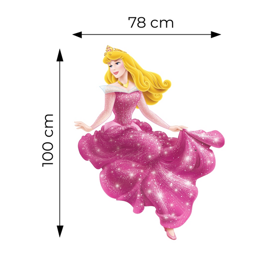 Sticker for Cardboard Cutout - Princess Aurora 100 x 78 cm (1 pc)