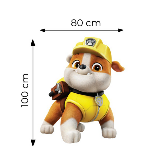 Sticker for Cardboard Cutout - Rubble 100 x 80 cm (1 pc)