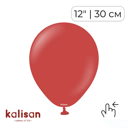 Kalisan 12" Red (100 psc)