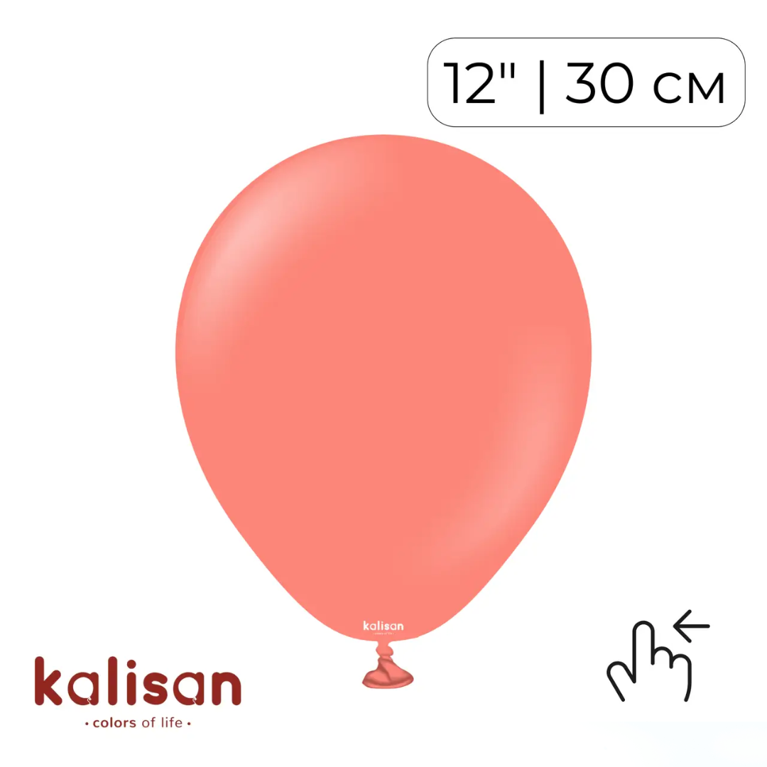 Kalisan 12" Coral (100 psc)