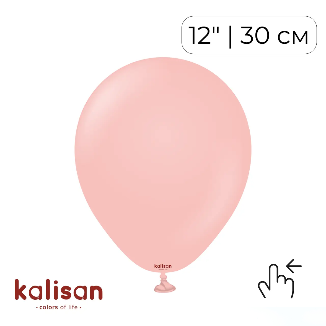 Kalisan 12" Baby Pink (100 psc)