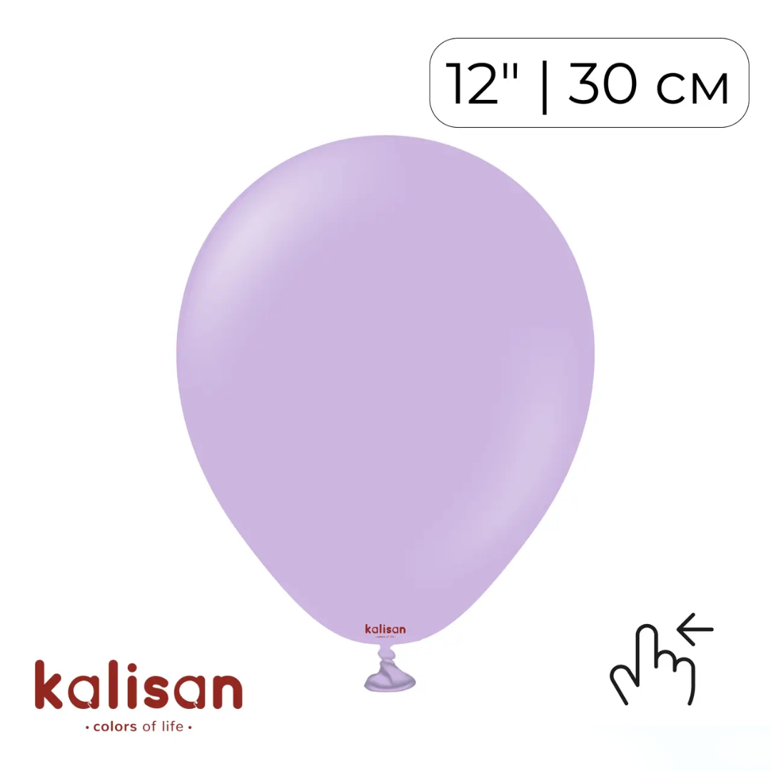 Kalisan 12" Lilac (100 psc)